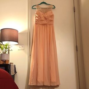 Peach Formal Dress